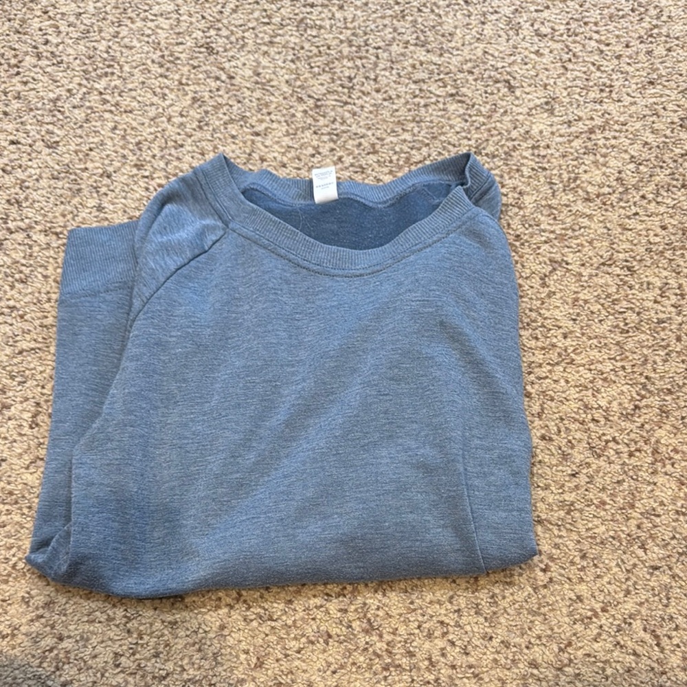 Casual Blue Sweatshirt